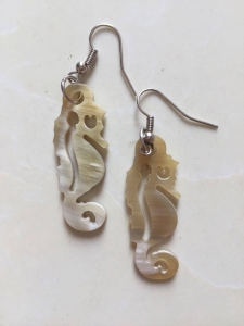 Buffalo horn Earrings