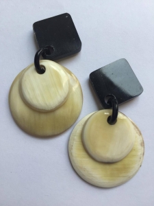 Buffalo horn Earrings