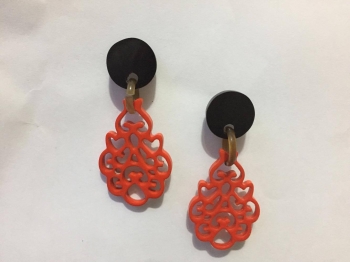 Buffalo horn Earrings