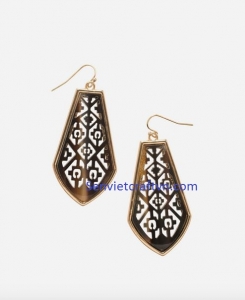 Buffalo Horn Earring