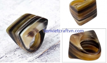 Buffalo Horn Ring