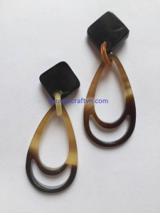 Buffalo horn Earrings